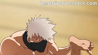 Open ninja men dared to seem to be go anal sex with each other! - Kakashi X Asuma