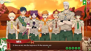 Game: South African private limited company Camp, Episode 25 - Keitaro is acquitted (Russian voice acting)