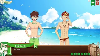 Game: Friends Camp path 2, part 8 - Taiga's despondent swimming In US breeks (russian voiceover)